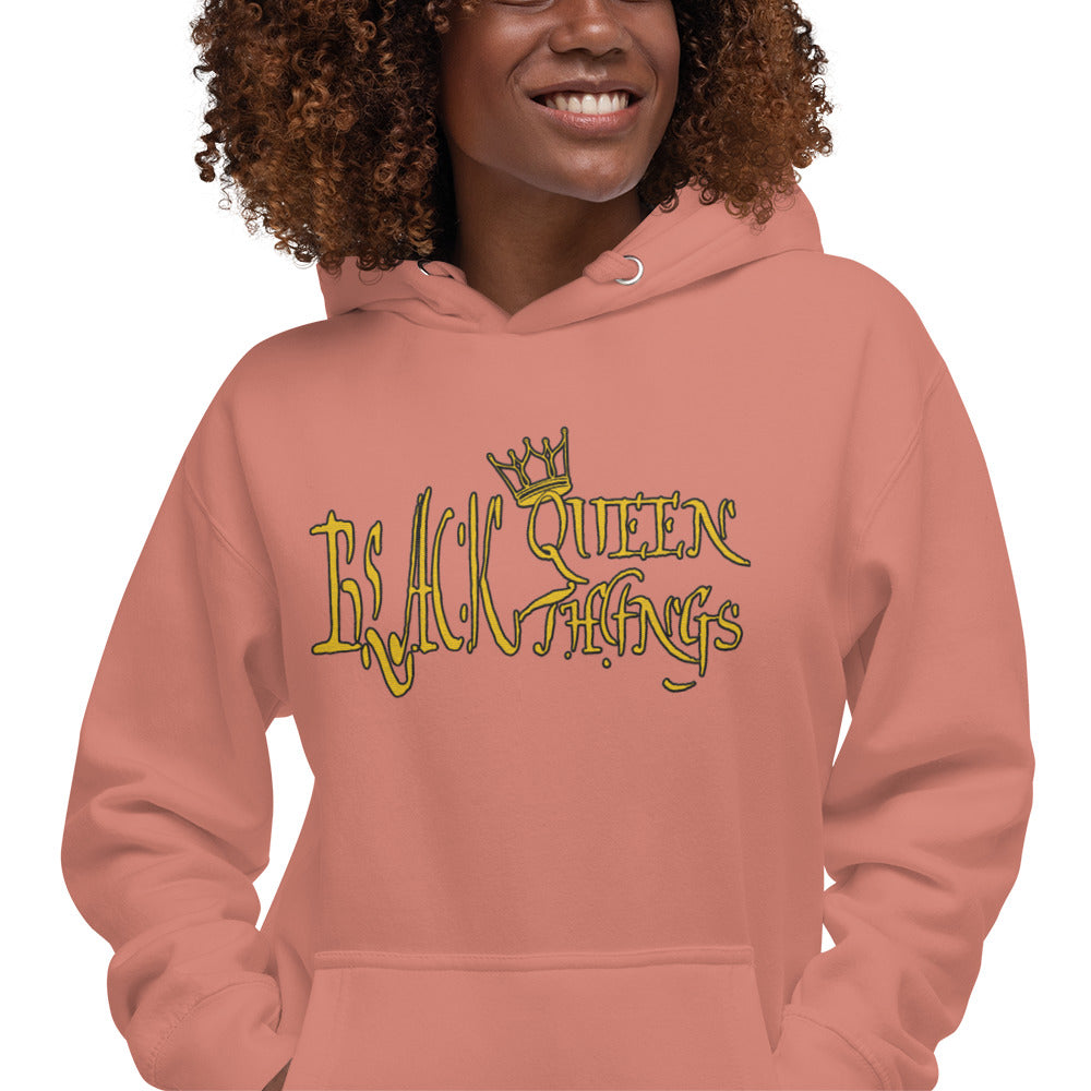 Black Queen Things Hoodie